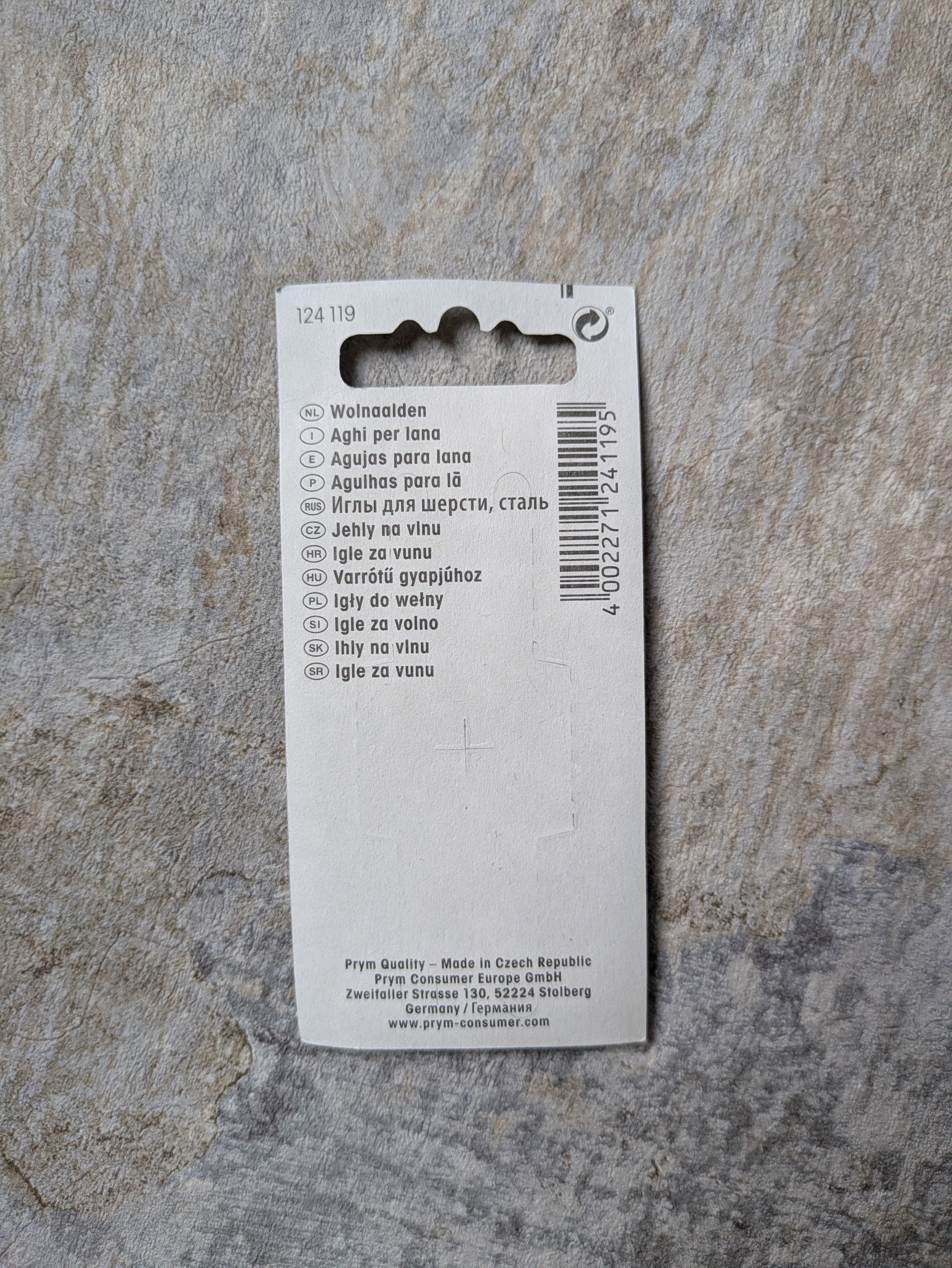 Prym Darning Needles