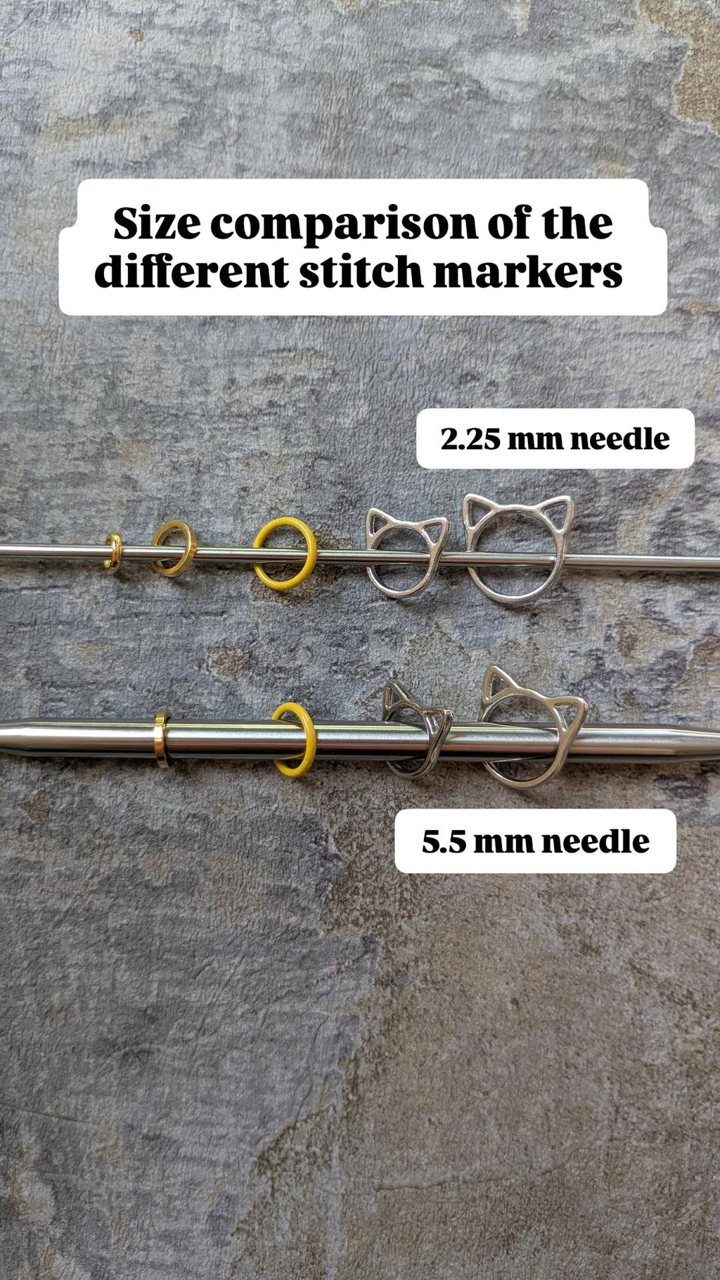 Cat Ear Stitch Markers