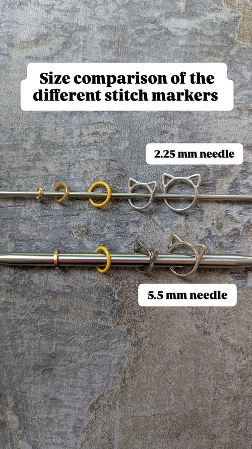 Cat Ear Stitch Markers