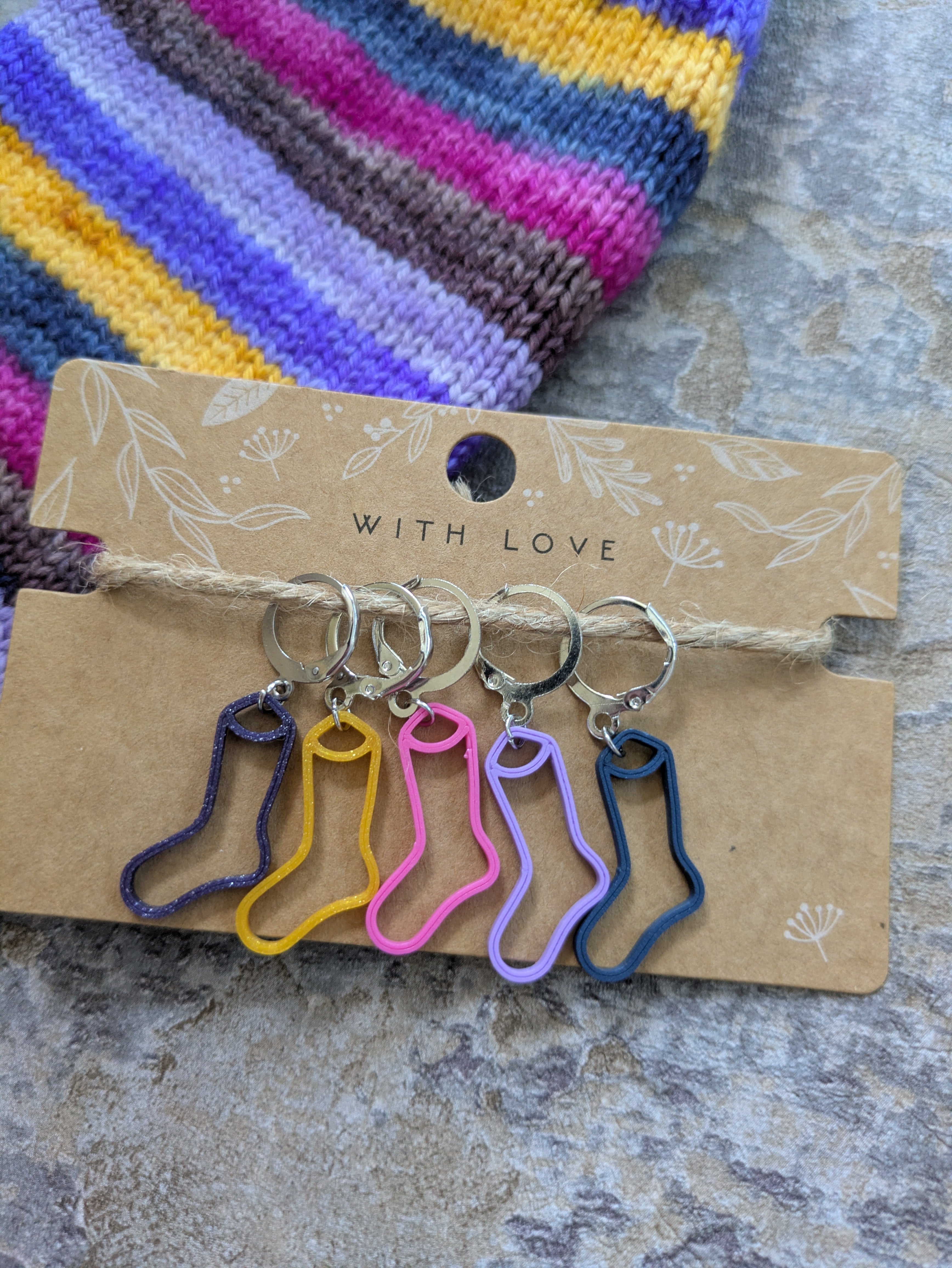 Sock Stitch Markers - Alchemy