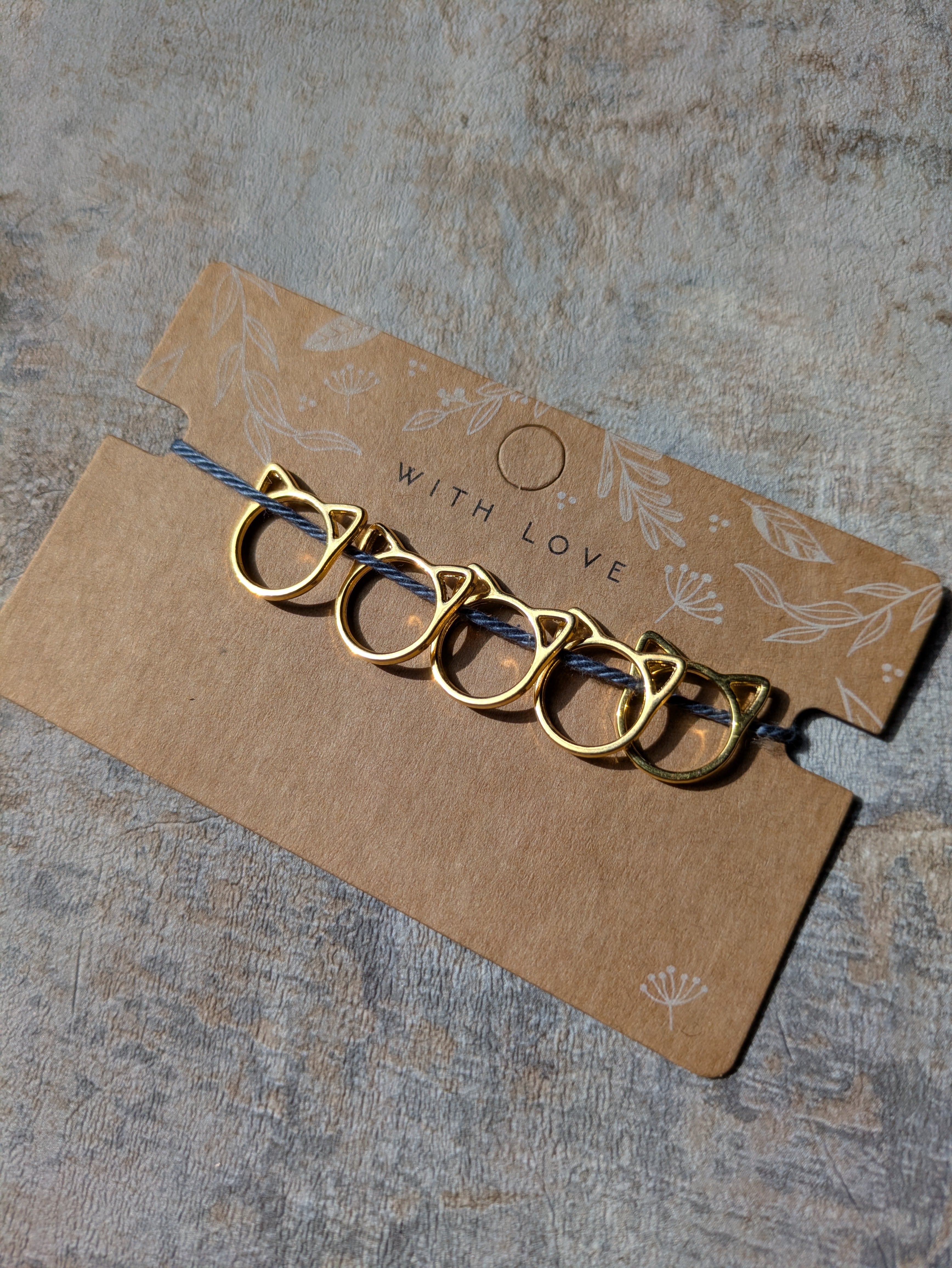 Cat Ear Stitch Markers