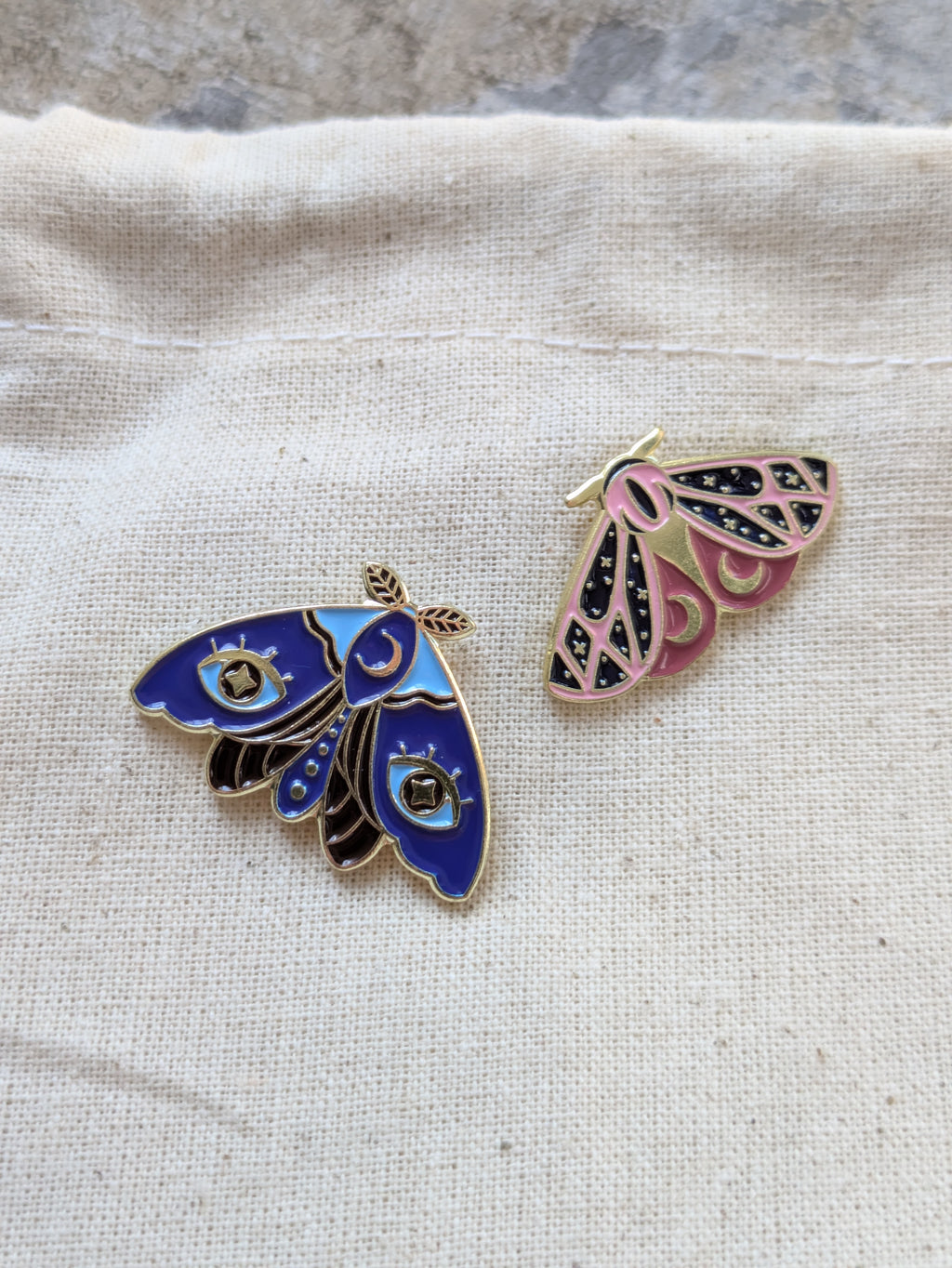 Scaremoth Pins