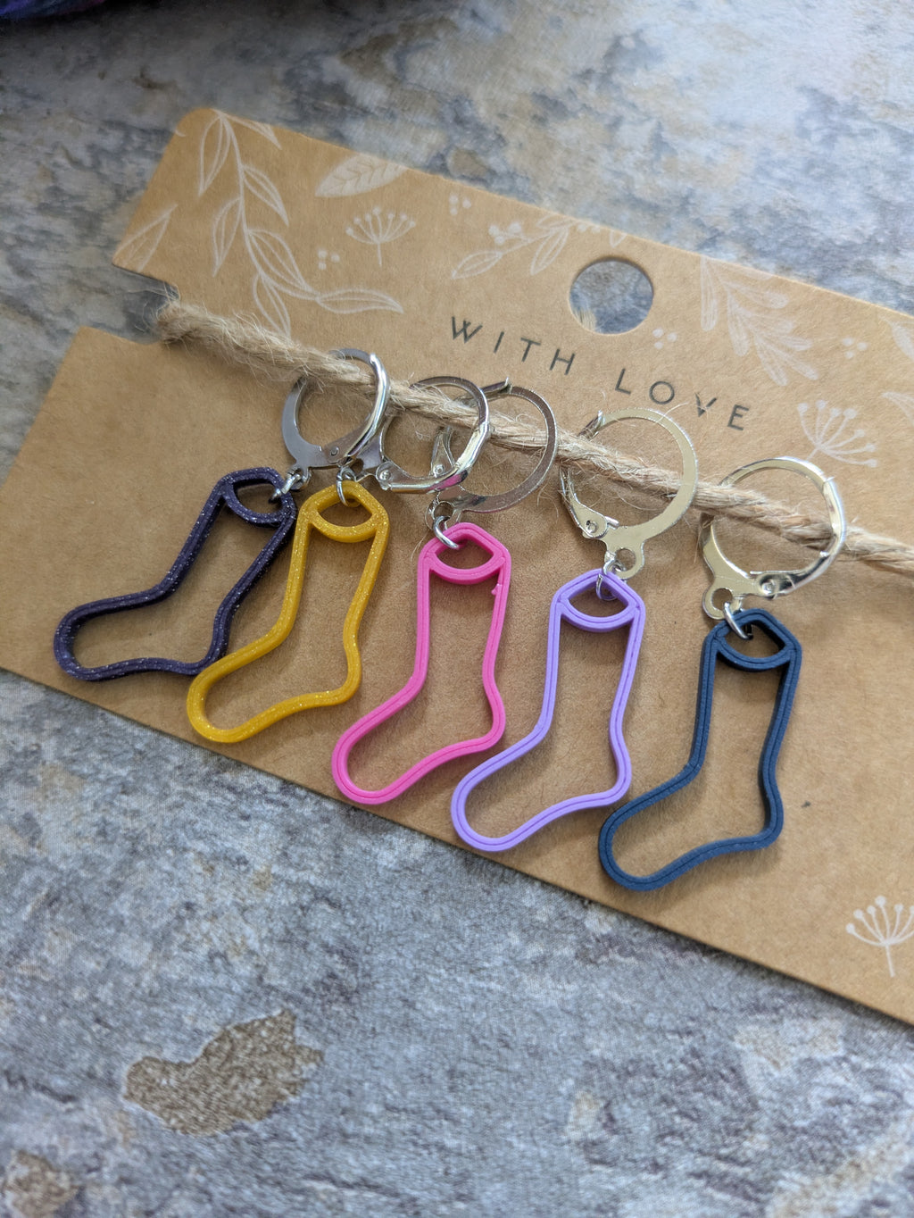 Sock Stitch Markers - Alchemy