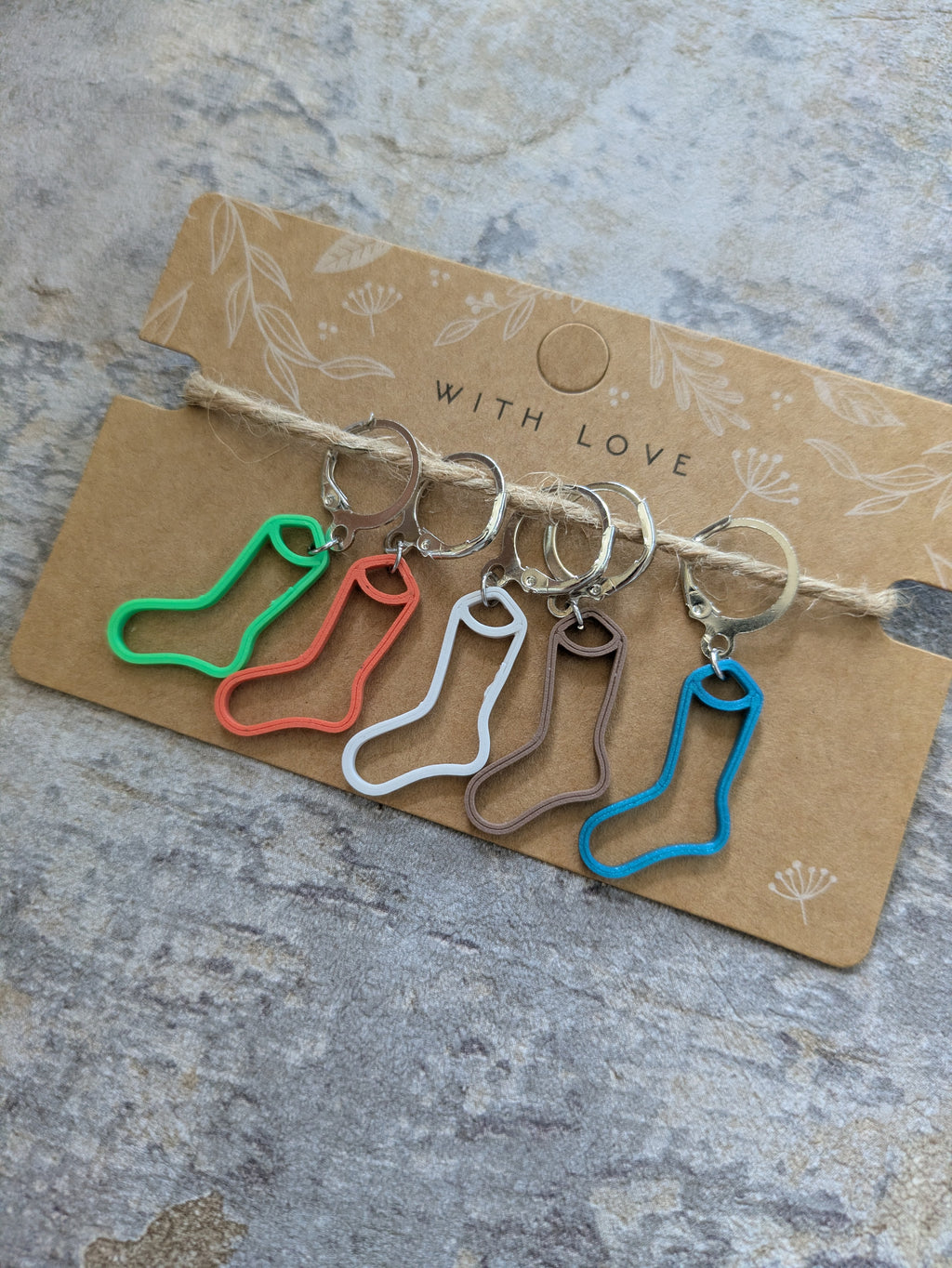 Sock Stitch Markers - Herbology