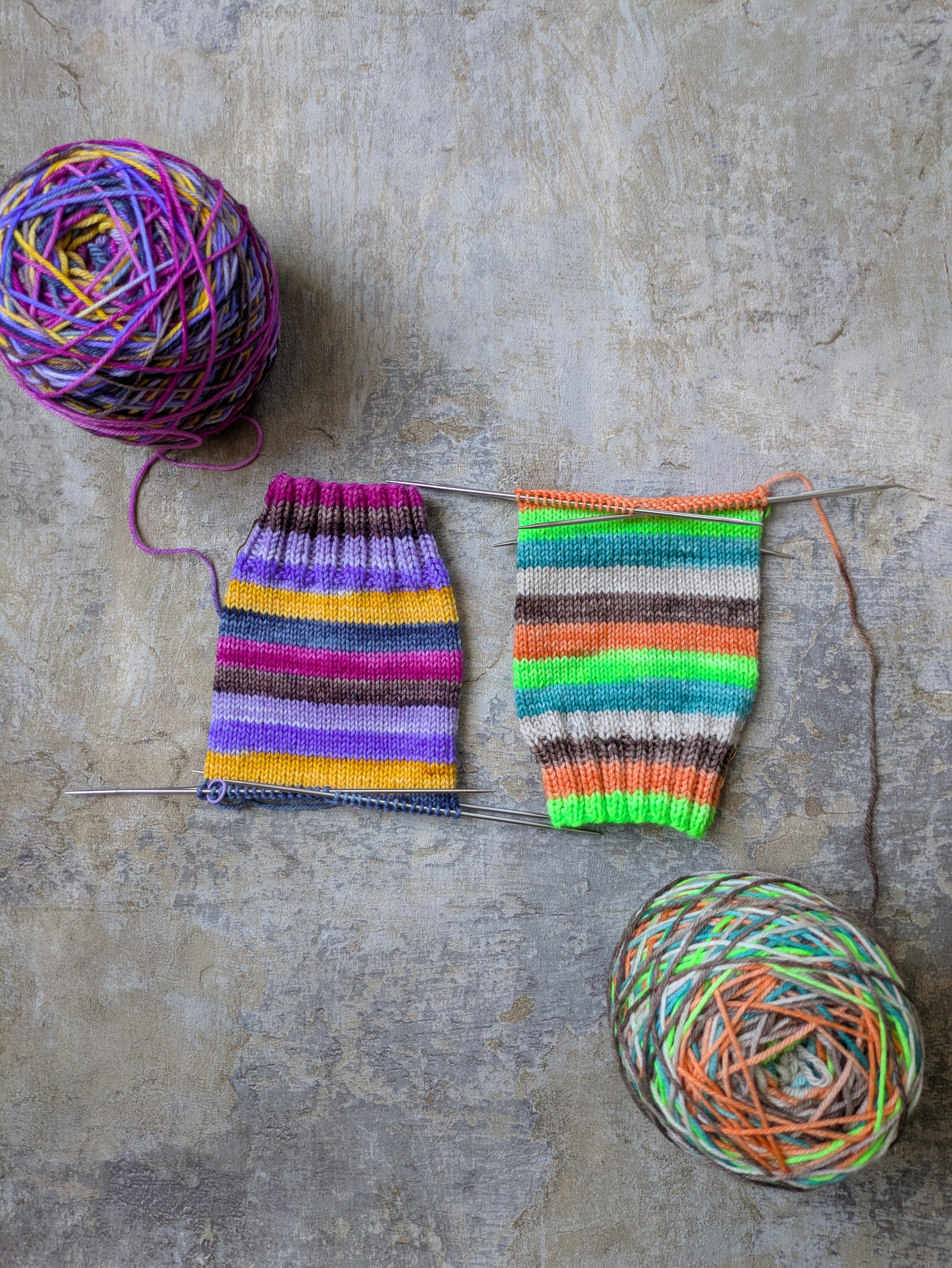 Self-Striping Sock Yarn - Alchemy (dyed by Nicole C. Méndez)